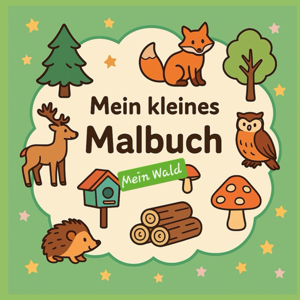 Mein kleines Malbuch - Mein Wald (Meine kleinen Malbücher)