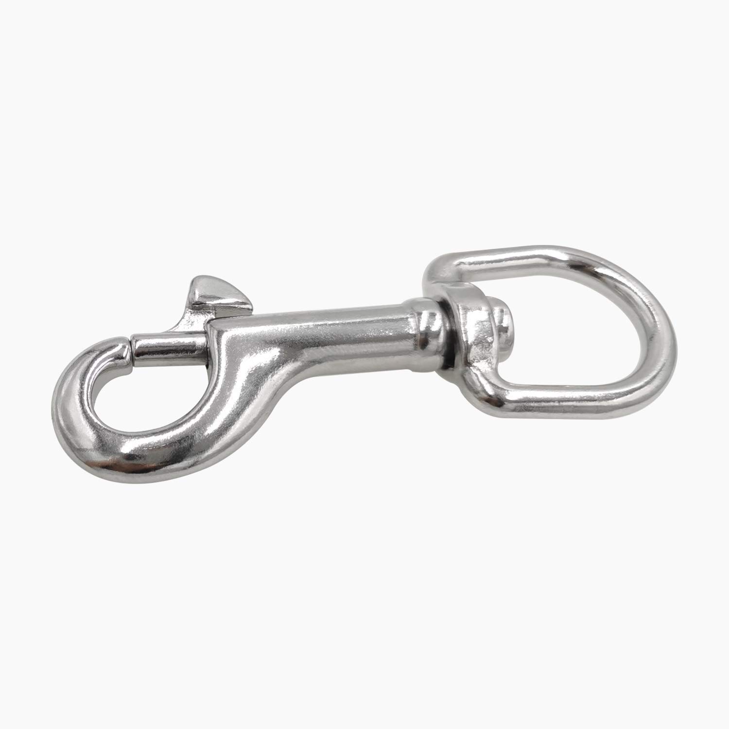 POFET ganchos giratorios 3#-316, clips de acero inoxidable marino, para buceo, llaveros, correas de perro, correas de cámara y tendederos