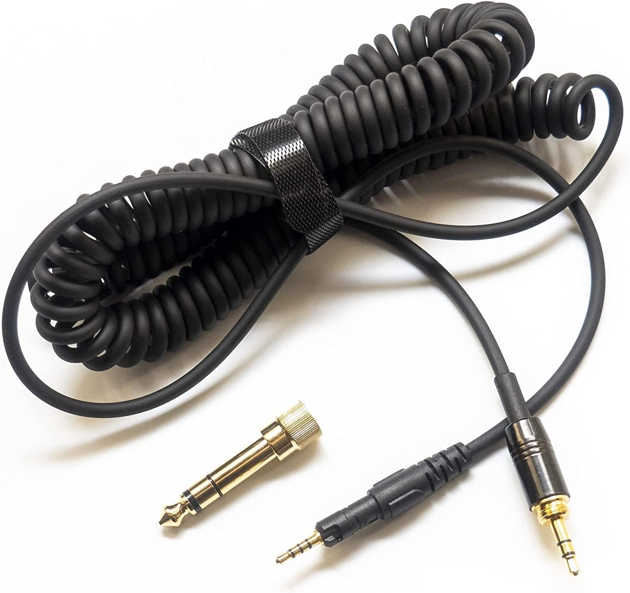 Cavo A Spirale Per Cuffie - Ricambio Tecnico Per ATH-M50X/M40X | Estensibile Con Spina 6.35mm - Foto 2