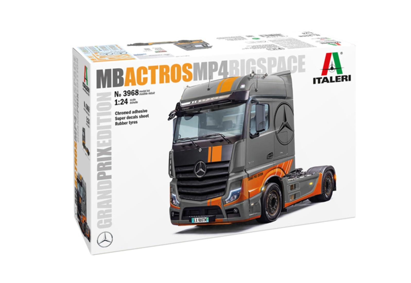 イタレリ1/24 メルセデスベンツ アクトロス MP4 ギガスペース 3935 Amazon | イタレリ 1/24 メルセデス・ベンツ アクトロス MP4