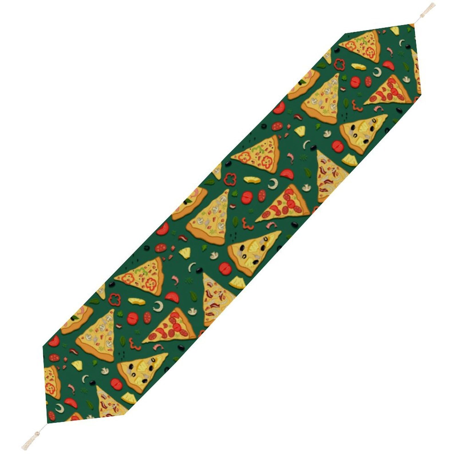 JZemdybill 178*33cm Table Runner with Tassel, D Table Runner, Table Decoration for Kitchen, Party, Restaurant