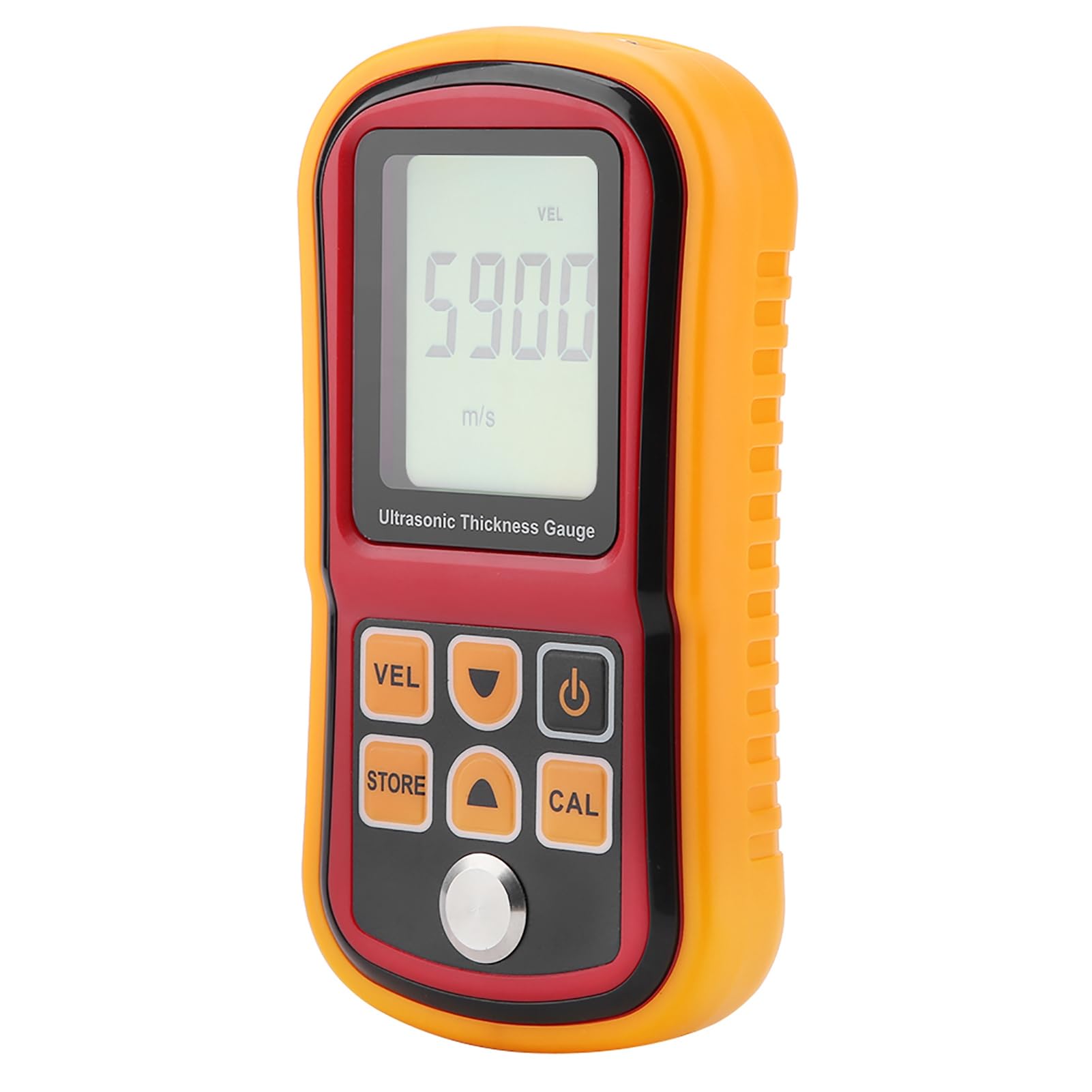 Fafeicy Misuratore di Spessore Ad Ultrasuoni Misuratore di Spessore Digitale GM100 con Calibrazione Automatica Ampio Display LCD da 1,2 a 300 Mm per Ispezione di Tubazioni Tecnici Industriali