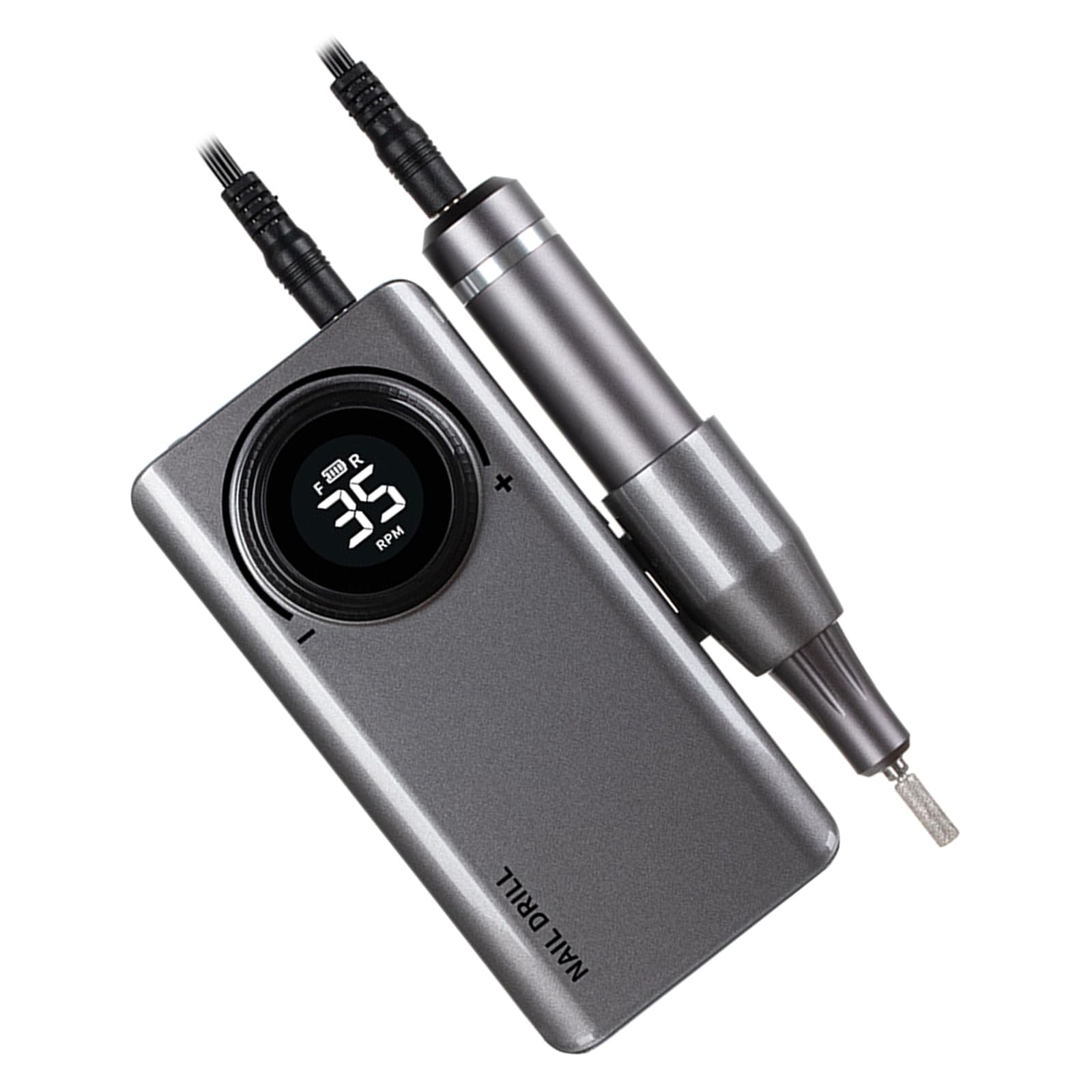 Taladro eléctrico profesional para uñas acrílicas con 6 brocas y accesorios de fácil cuidado, velocidad ajustable