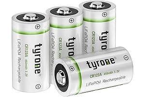 Long-Lasting CR123A Lithium Batteries: Power Your Devices