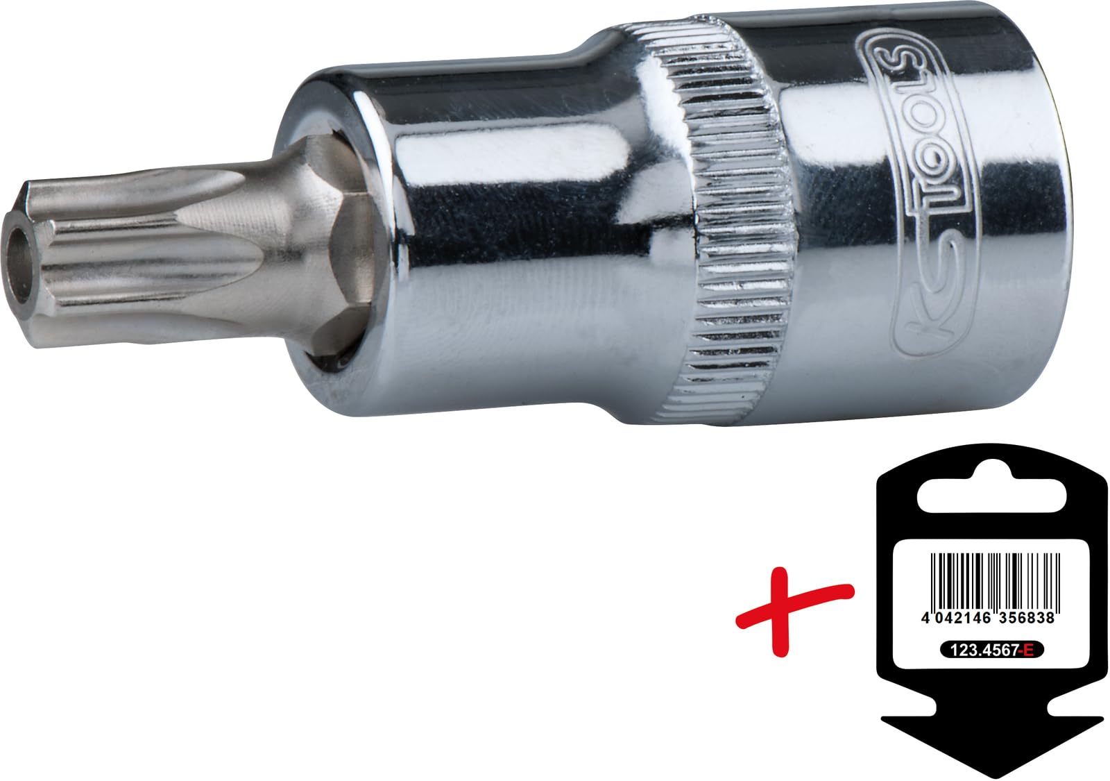 KS-Tools 918.1723-E 1/2" CHROME+ Bit-Stecknuss T - Image 2