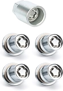 FOMIUZY Wheel Lock Lug Nut Set M12 x 1.5 Anti Theft Fit Toyota Camry Tacoma Corolla Highlander Avalon RAV4 Sienna Venza Celica Prius Matrix CHR Mirai Lexus RX350 IS250 ES350 NX200T Replace 00276-00900