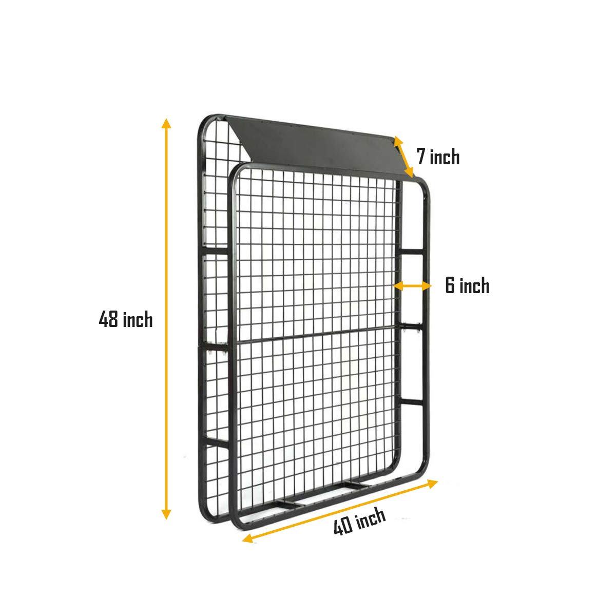 Buy Trintion Roof Rack Cargo Basket Roof Tray Black Steel Roof Basket Tray Roof Bag with 48" x