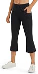 G4Free Flared Leggings Pantalons de yoga pour les femmes haute taille Pantalon de bootleg avec des poches Pantalonnes d'entraînement pour femmes Petite/Regular/Tall
