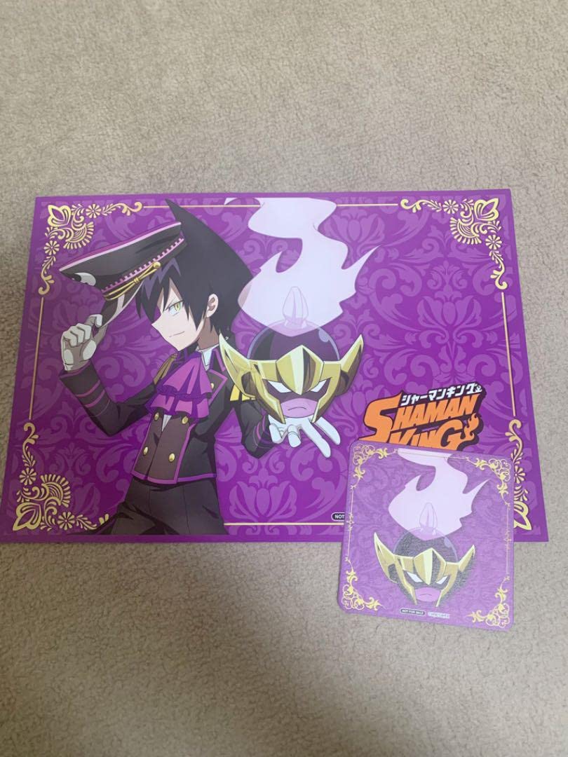 Amazon｜シャーマンキング コラボカフェ本舗 道蓮 ランチョンマット 馬