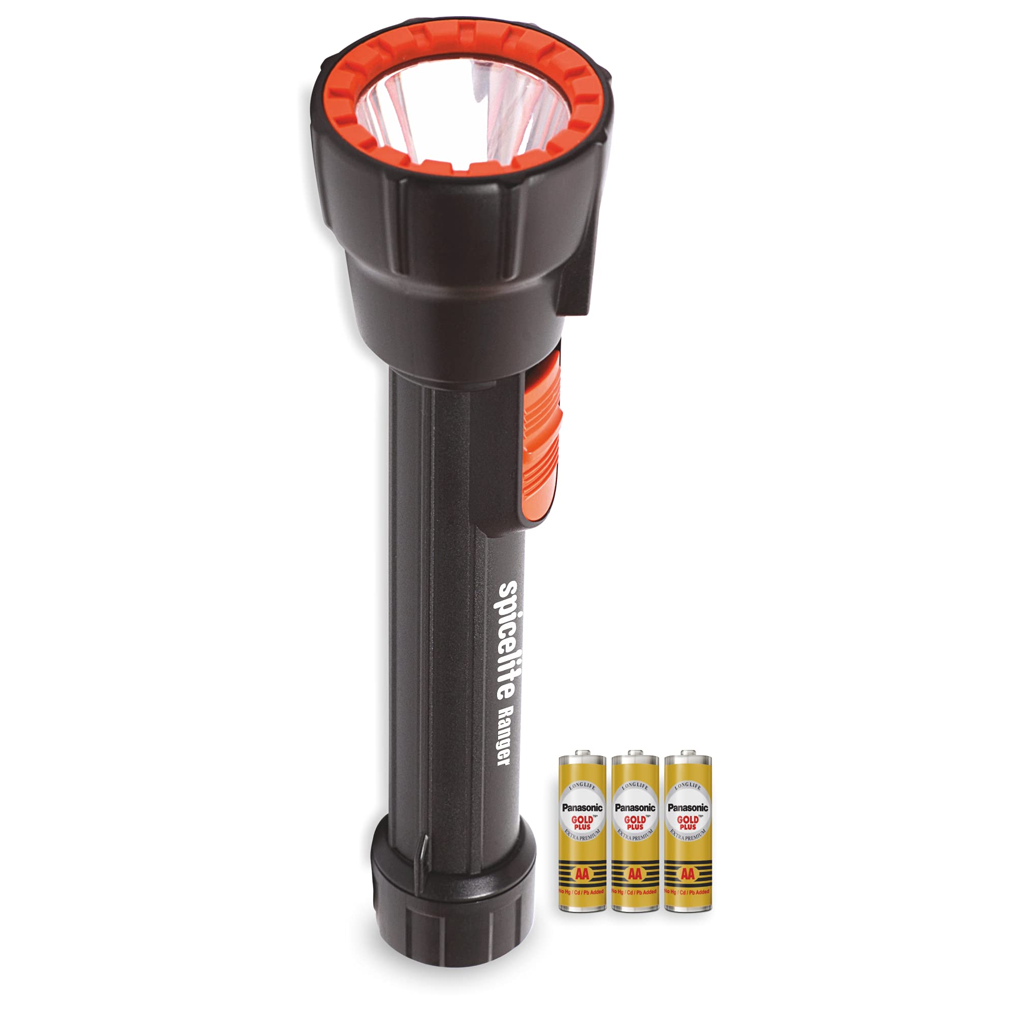 Spicelite Ranger Made in India 3W LED Torch (Black) (B0978H9TYC) Amazon Price History, Amazon Price Tracker
