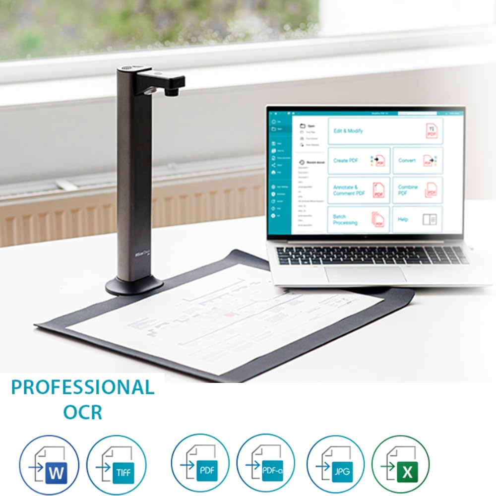 Amazon.com: IRIScan Desk 7 PRO Scanner Document Camera a3 Scanner