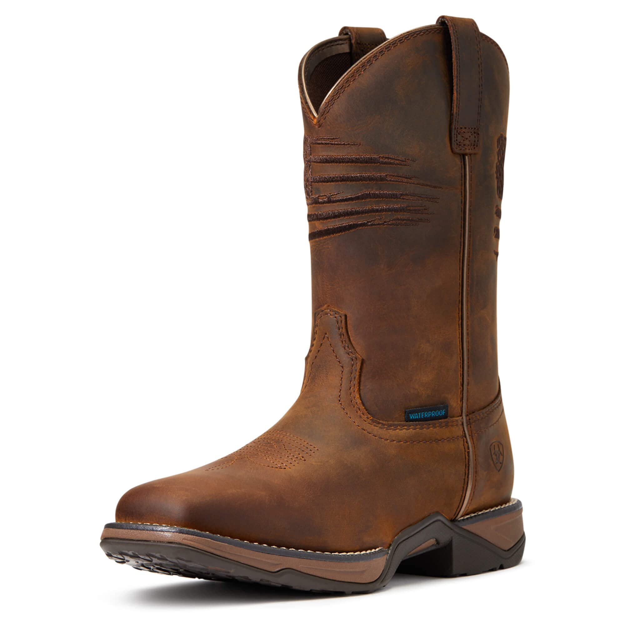 ARIAT womens Anthem Patriot Waterproof Western Boot