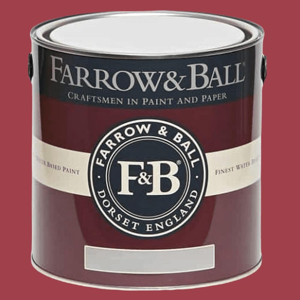 Paint Stop Mixed Colour Farrow & Ball Estate Emulsion 217 Rectory Red 2.5L