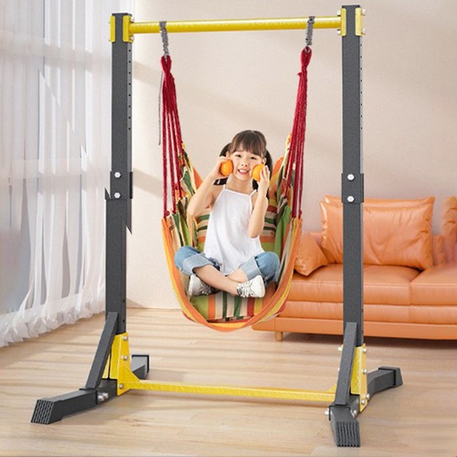 Pull Up Station & Power Tower - 400 Lb Capacity, 11 Height Adjustments, Free Standing For Home Gym, Black