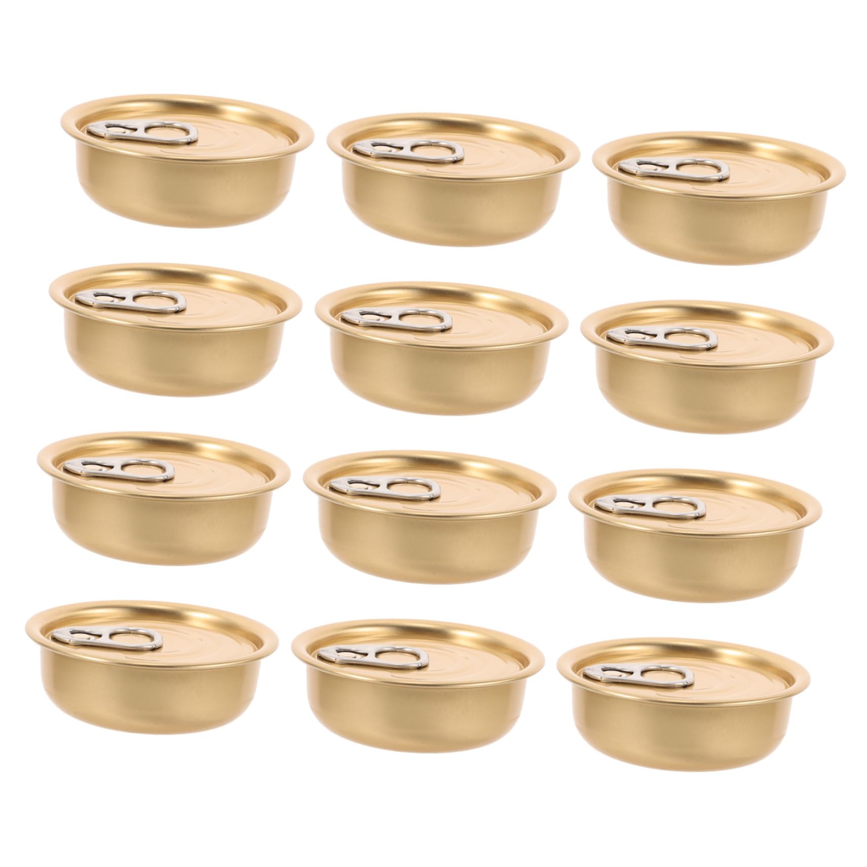 Latas de aluminio resistentes al calor con tapa de rosca seguras para conservar comida de mascotas