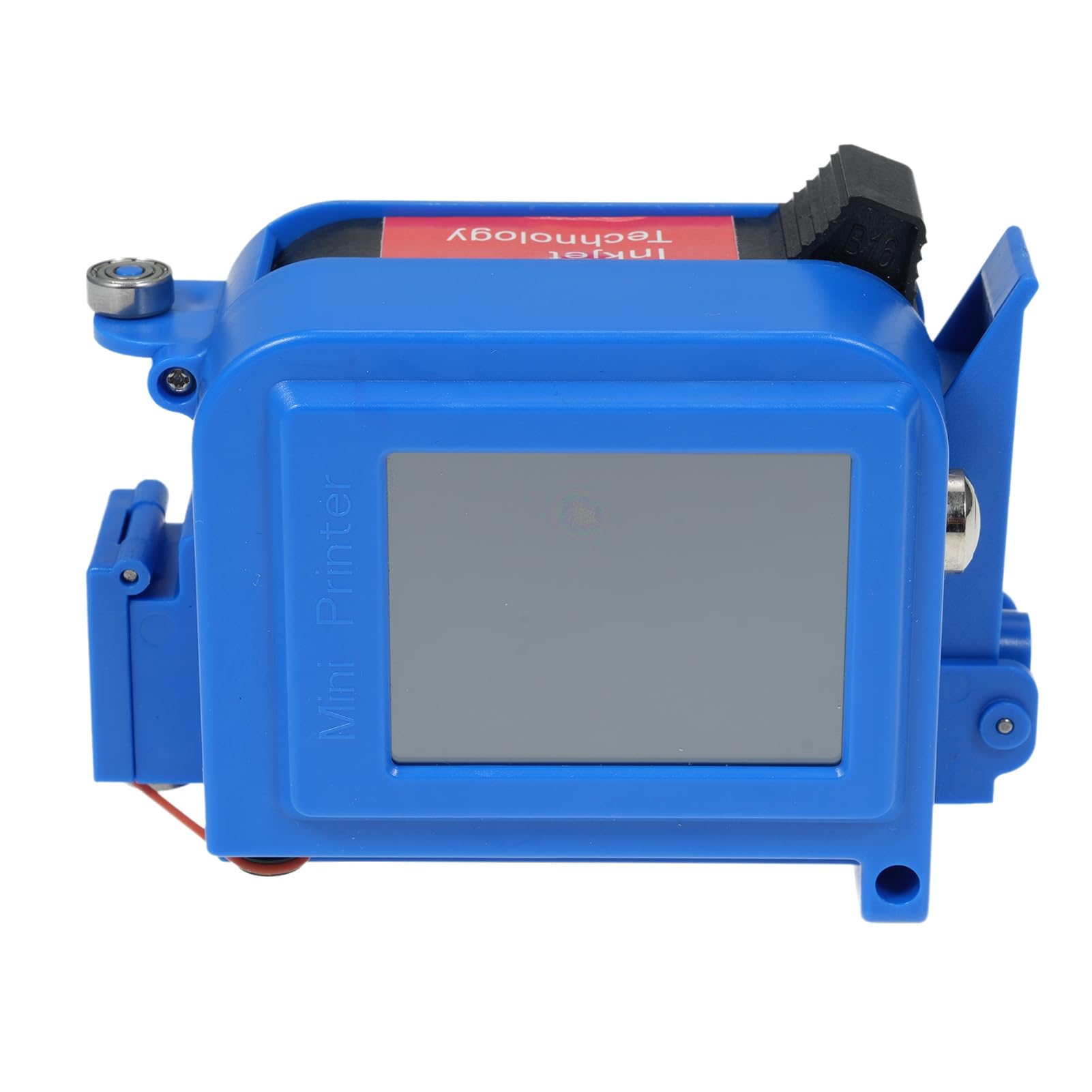 HUIOP Stampante a getto d'inchiostro portatile,Mini stampante a getto d'inchiostro portatile con touchscreen da 2,4 pollici, stampante intelligente per codici a barre, supporto per logo, data,