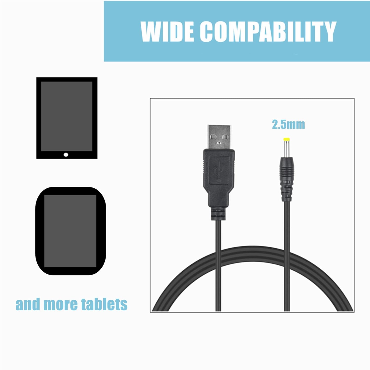 CJP-Geek Charger Cable Wide Compatibility