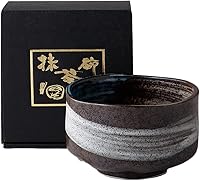 Vista 7 de Ale-net - Cuenco matcha, blanco, φ4.7 x 3.0 pulgadas (4.7 x 3.0 in), color blanco