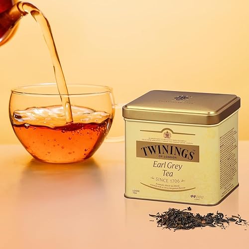 Miniatura 3 de Twinings Té Earl Grey, té suelto, latas de 7.05 oz