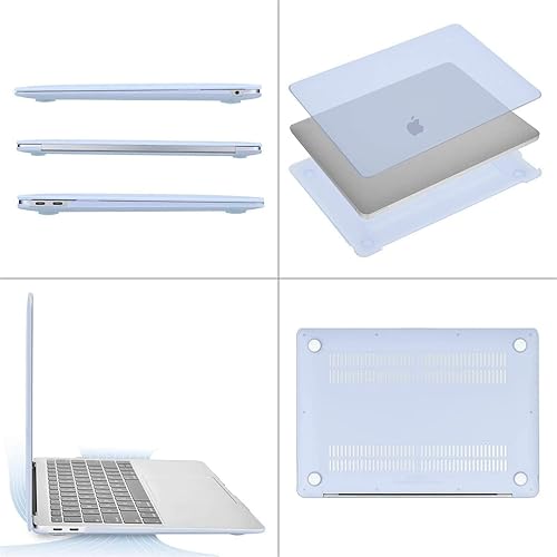 Miniatura 5 de MOSISO Funda compatible con MacBook Air de 13 pulgadas 2022 2021 2020 2019 2018 versión A2337 M1 A2179 A1932 con pantalla de retina con Touch ID,