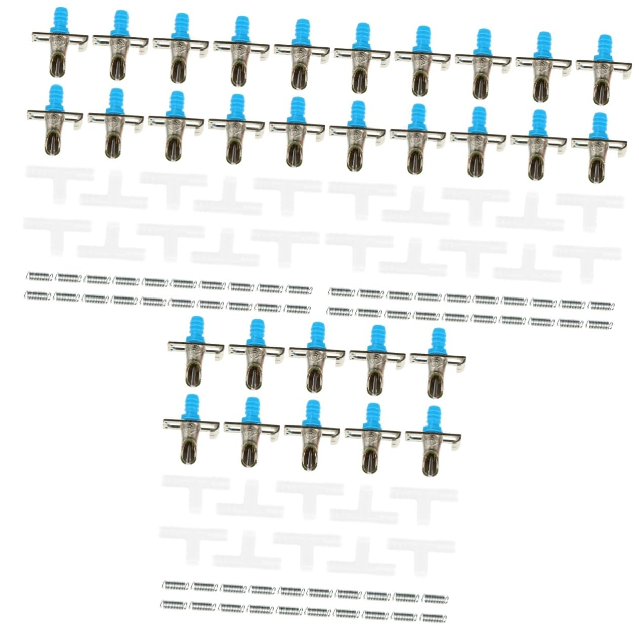 VANZACK 30pezzi Distributore Automatico Per Conigli Abbeveratoio Con Doppia Molla Facile Da Installare e Resistente Per Piccoli Animali Design Splash Struttura Durevole