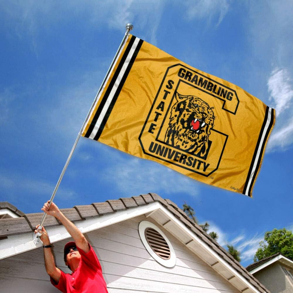Grambling State Tigers Vintage Retro Throwback 3x5 Banner Flag - Image 2