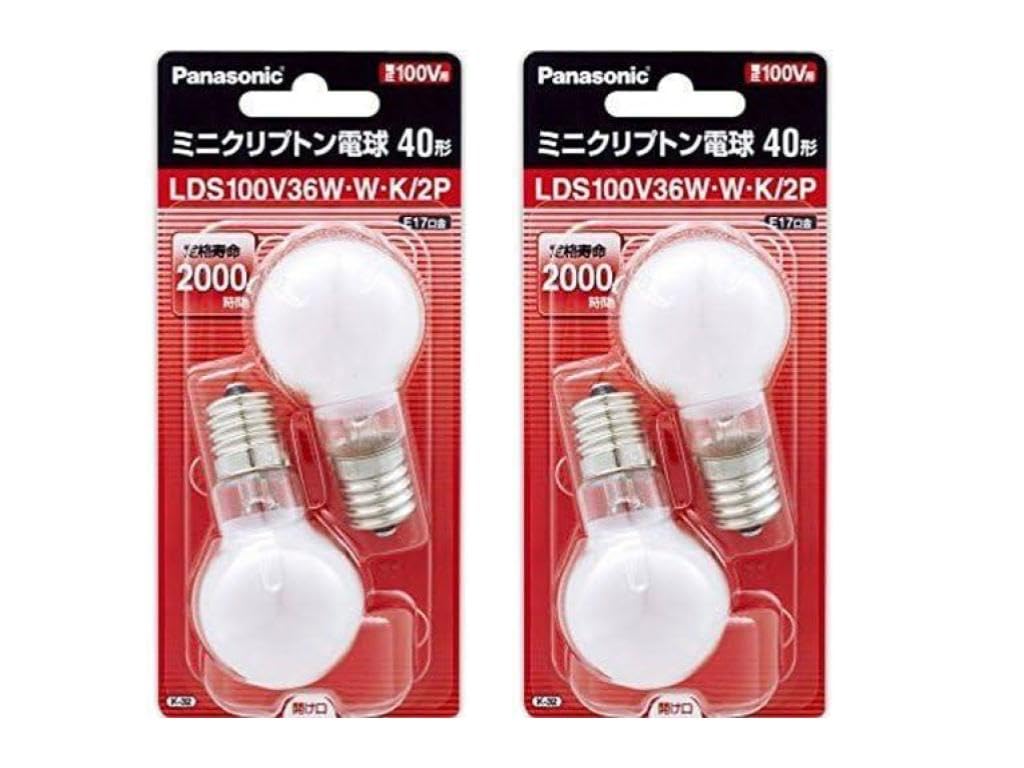 ミニクリプトン電球 100V 40形36W LDS100V36WWK 20個 パナソニック ミニクリプトン電球 40形 ホワイト LDS100V36WWK : OTC