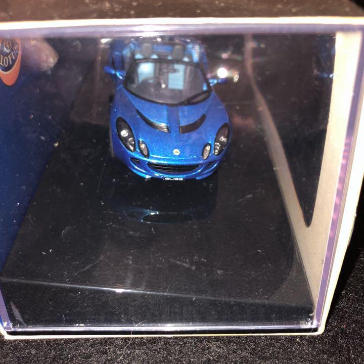 Amazon | オートアート1／43ロータスエリーゼブルー | ミニカー・ダイ