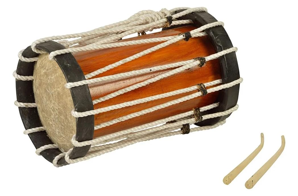 Chenda Melam Traditional Indian Percussion Drum from Kerala