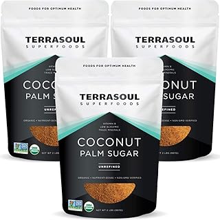 Terrasoul Superfoods Organic Coconut Sugar, 6 Pounds