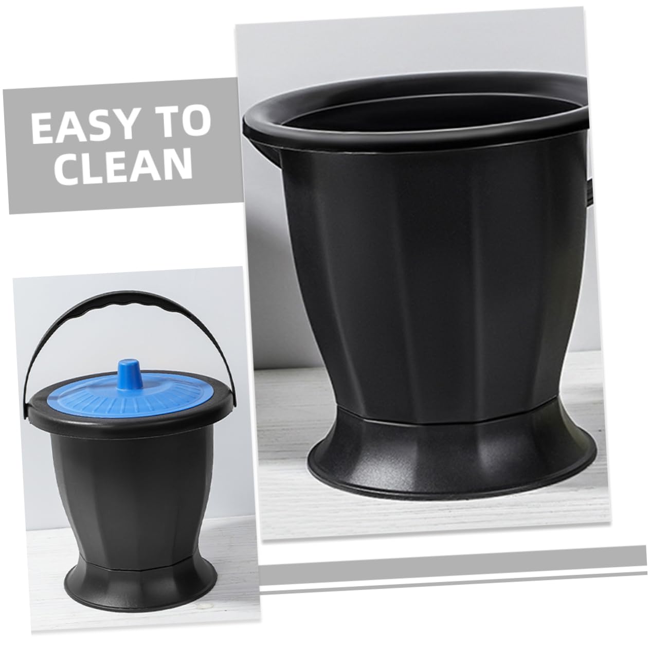 Sosoport Orinatoio Portatile Unisex Con Coperchio Per Campeggio Casa Bambini Vasino Orinatoio Wc