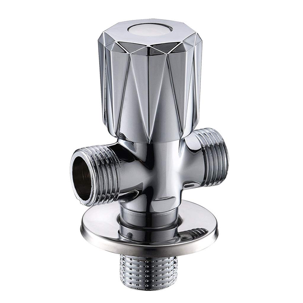Soupape d'angle G1/2 en acier inoxydable pour WC et cuisine