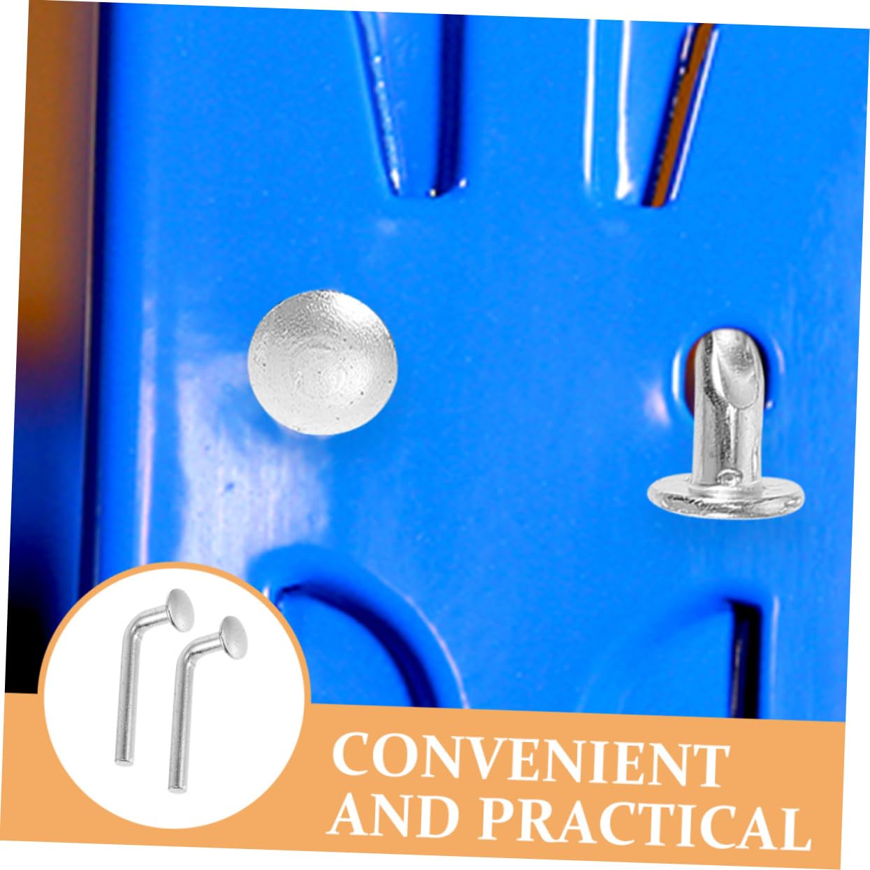 Levemolo 50pcs Drop Lock Pins Pallet Rack Clips Safety Pin Heavy Duty Iron Bolts for Home Storage Shelves