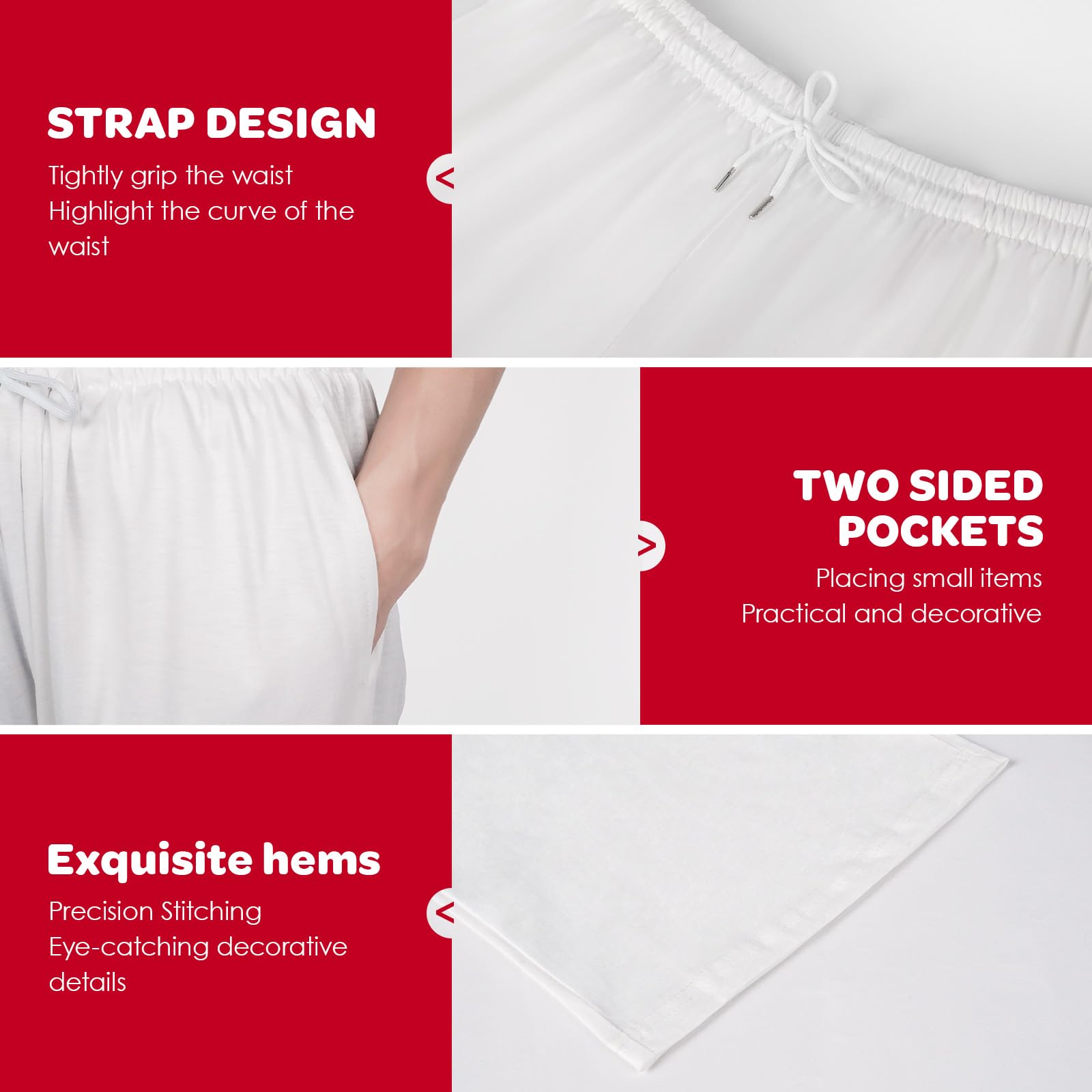 Bemaystar Pantalon de pyjama personnalisé homme & femme – Bas de pyjama avec nom ou texte, idée cadeau originale