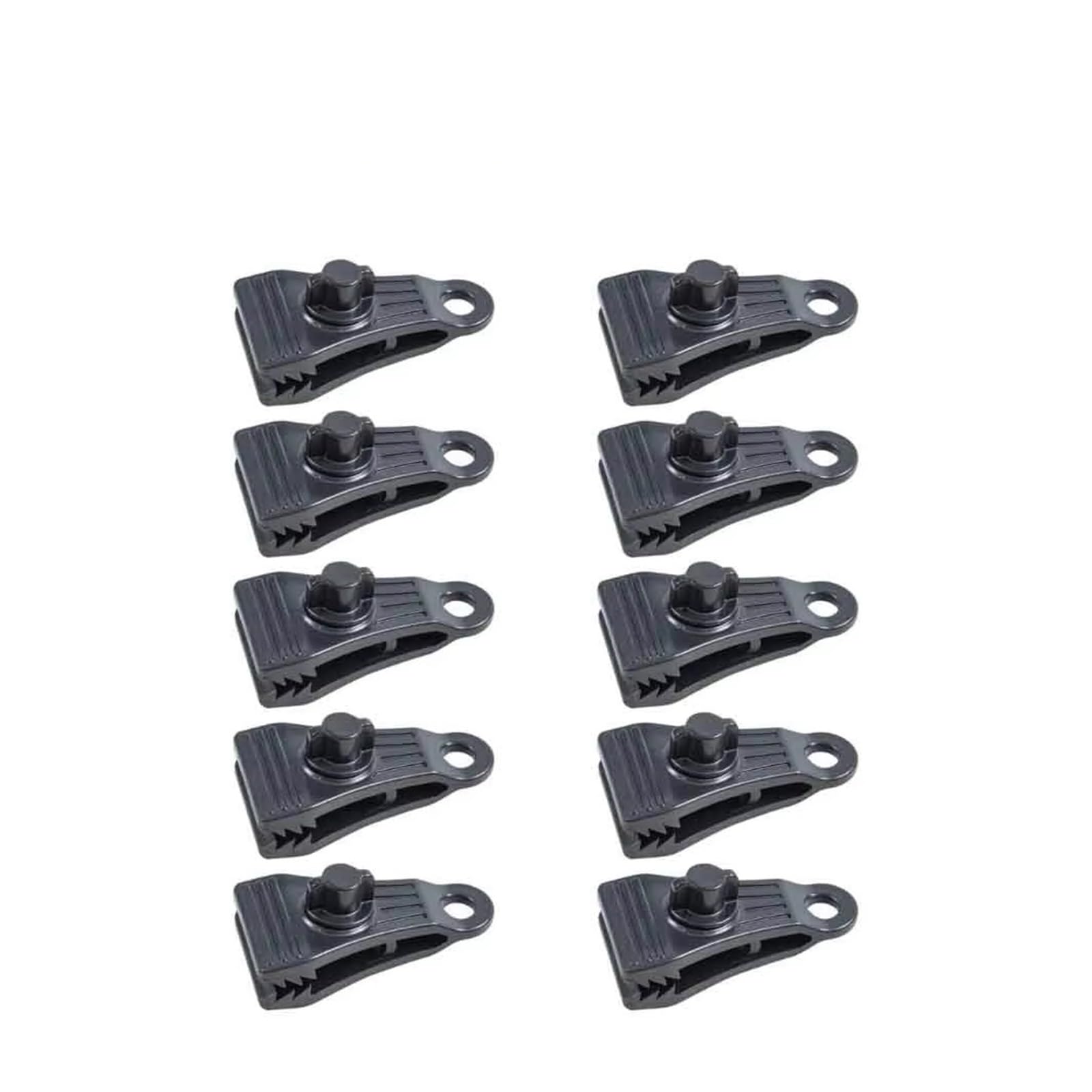 Cgrsdsd 10Pcs Tarpaulin Clips Tarp Clips Heavy Duty Lock Grip Clamps Pool Cover Tent Fasteners Holder