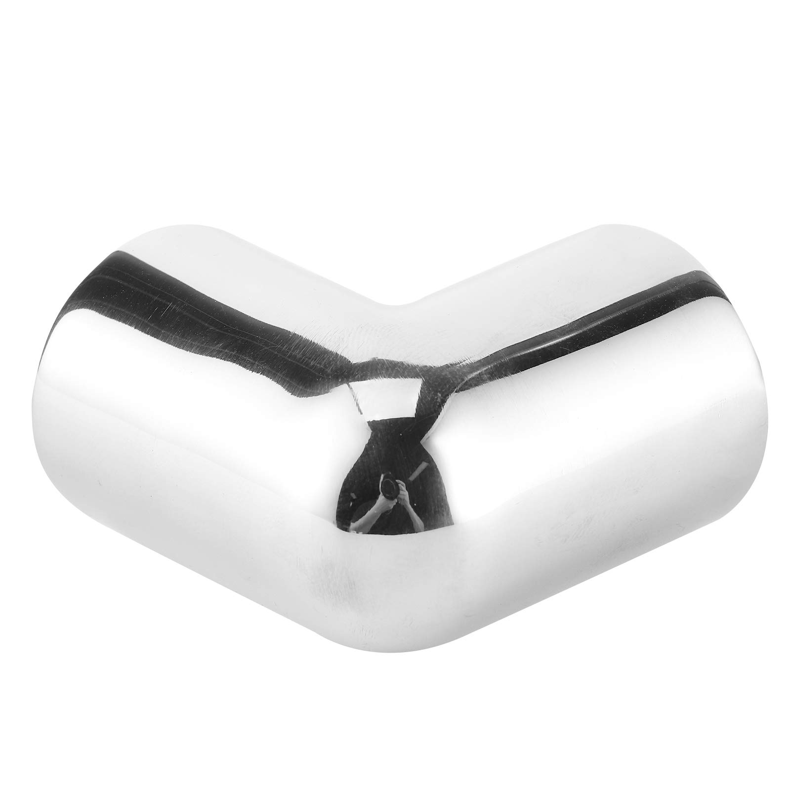 Connettore per tubi per barche, Giunto per tubi a gomito a 90° Marine Yatch, Connettore a gomito, Raccordo per corrimano per barche Gomito a 90 gradi, Raccordo (B(25mm))