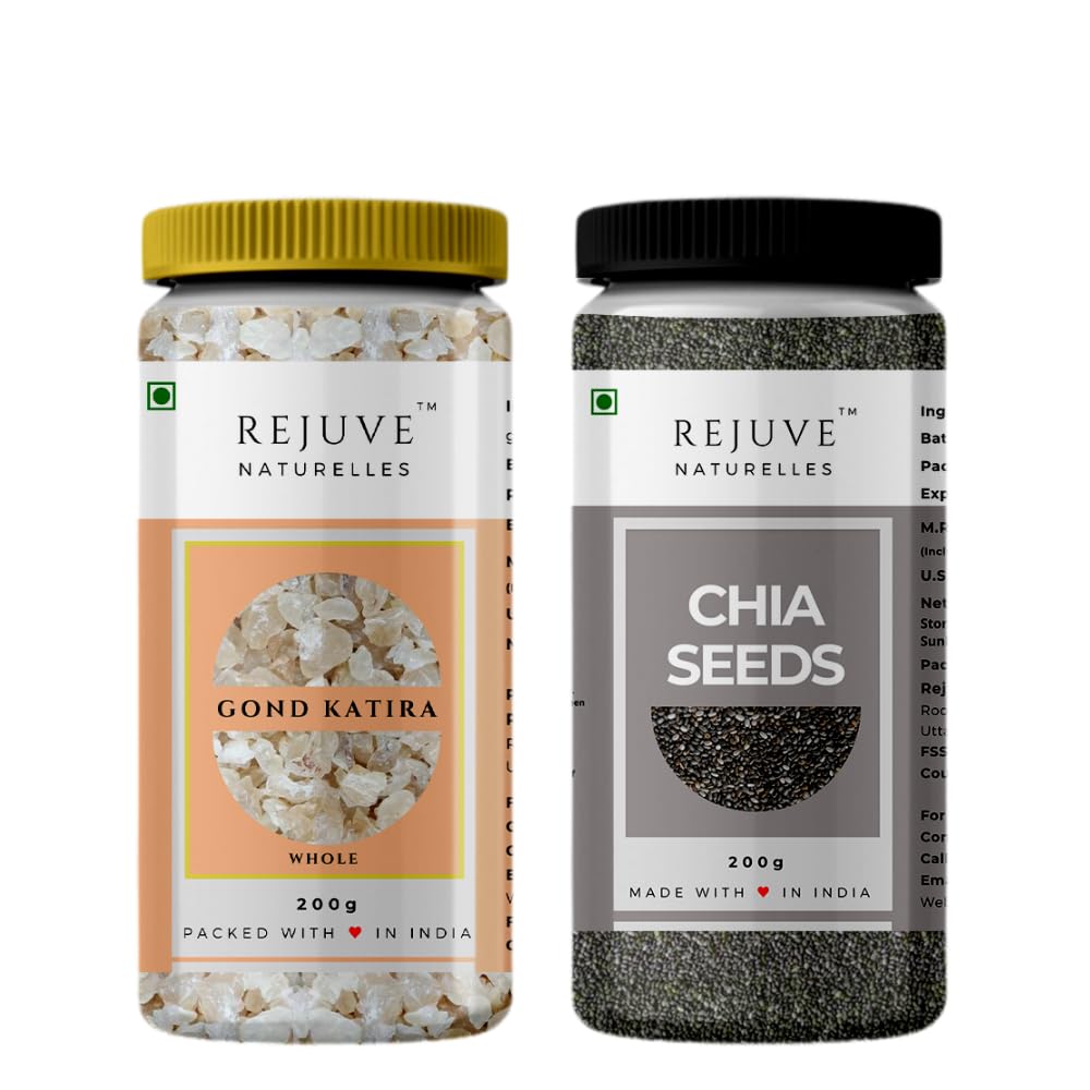 See full amazon price history chart for Rejuve Naturelles Summer body Cooler Combo Pack - Gond Katira 200 G & Chia Seeds 200 G | Perfect for summer hydration | Tragacanth Gum | Body Cooling Properties Rejuve Naturelles Summer body Cooler Combo Pack - Gond Katira 200 G & Chia Seeds 200 G | Perfect for summer hydration | Tragacanth Gum | Body Cooling Properties (B0D8BKGCPY) Amazon Price History, Amazon Price Tracker