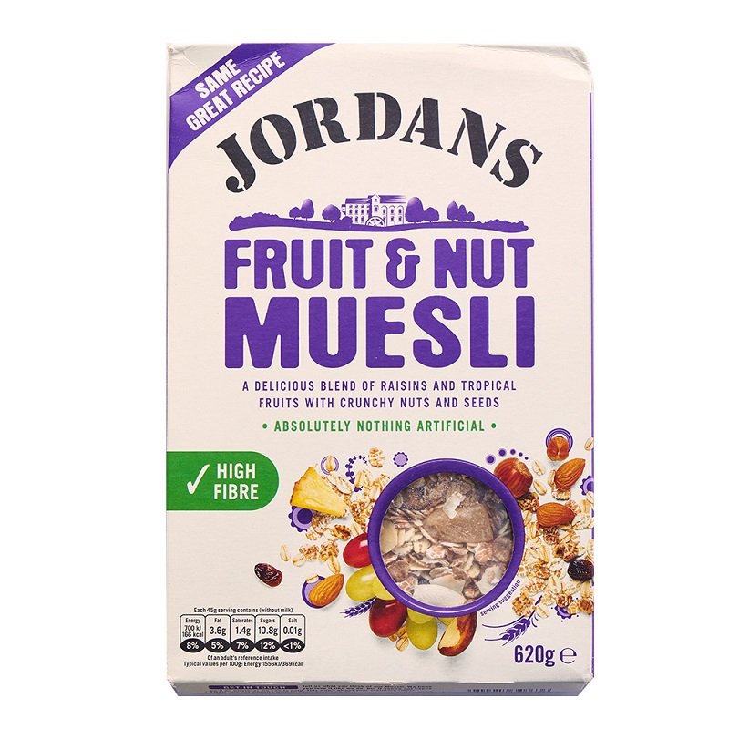 Jordan's Fruit & Nut Muesli 620 gm
