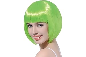 GREEN TINsel WIG - GORGEOUS AND IRREsistible