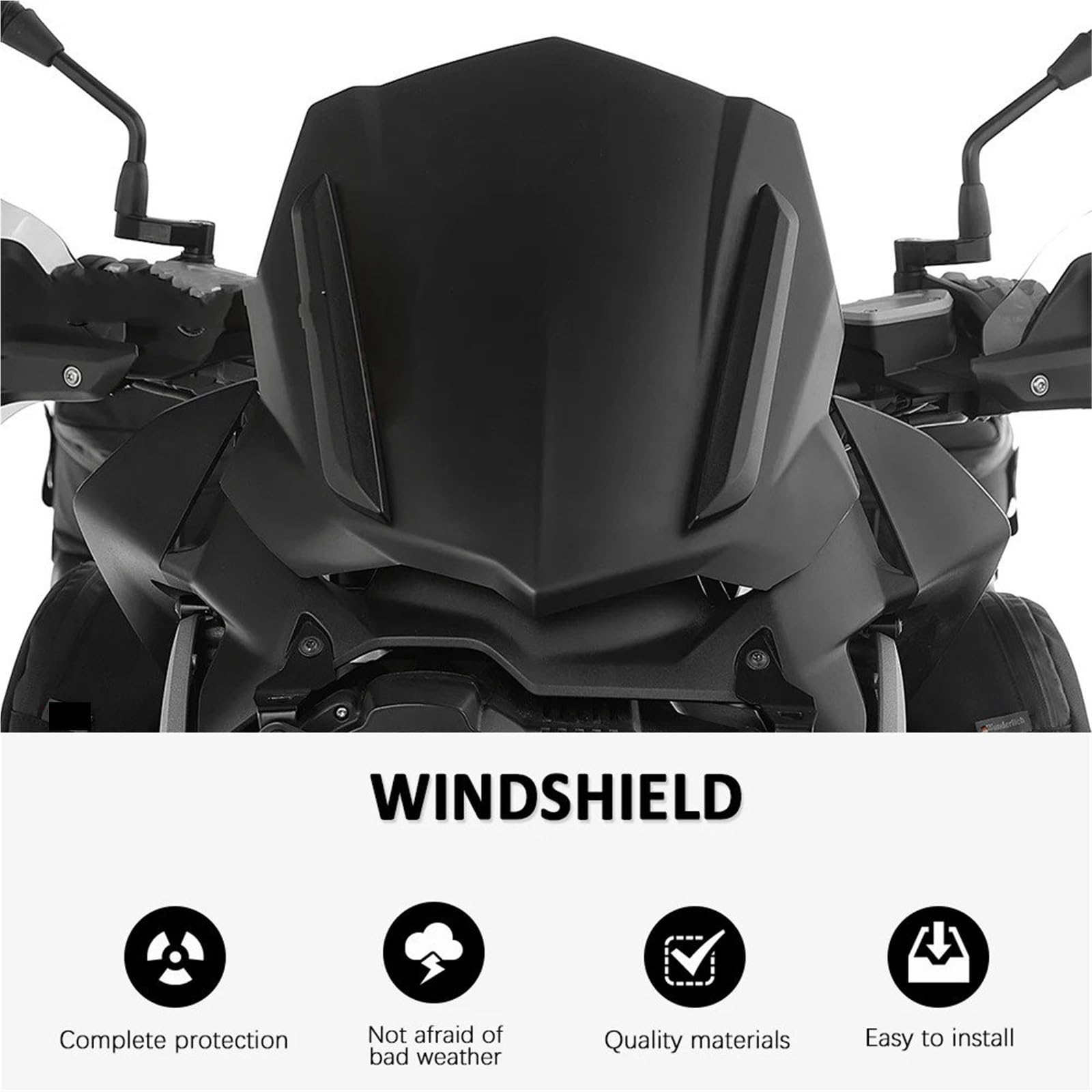 Motocicletas Parabrisas para BMW R 1200 GS LC para Adventure 1250 para ADV para Adventure Parabrisas Protector De Pantalla contra El Viento