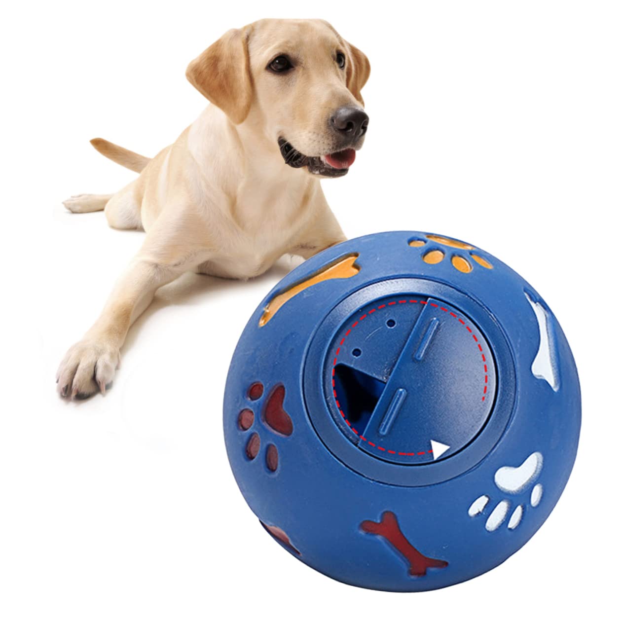 FOMIYES 3stücke Dog Creative Leckball Für Hunde Interaktives Futterspielzeug Mit Angenehmem Duft Leicht Zu Reinigen Fördert Die Intelligenz Und Sorgt Für Aktives Spielvergnügen Blau