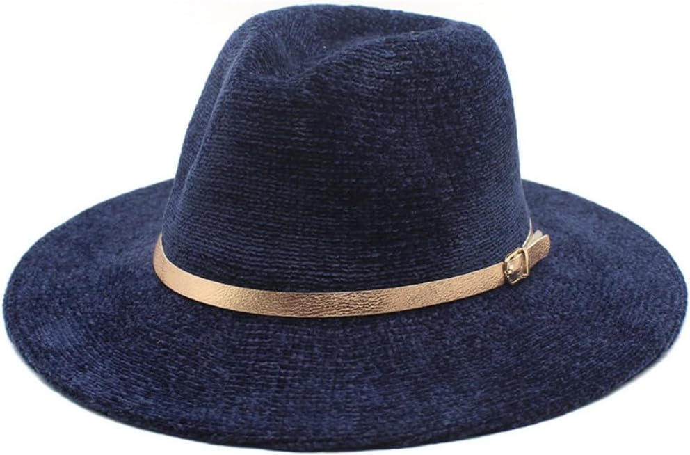Classic Wool Fedora Hat, Burgundy with Leather Band