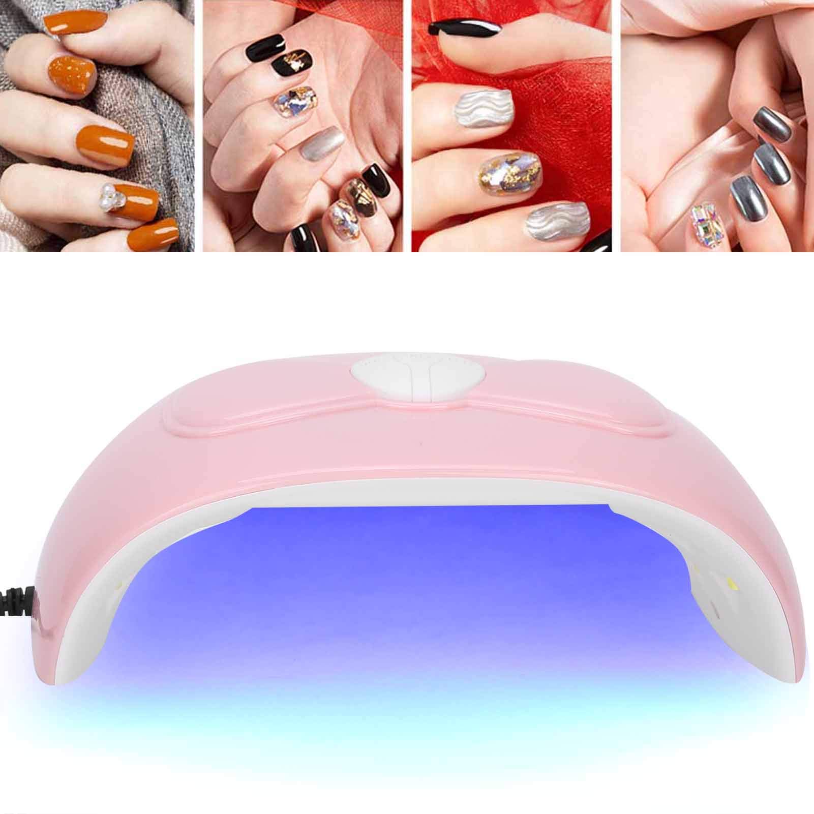 Lampa do paznokci, 54W profesjonalna suszarka do paznokci żelowy lakier do paznokci lampa utwardzająca Manicure lekka maszyna do zdobienia paznokci z 3 timerami do domu i salonu paznokci