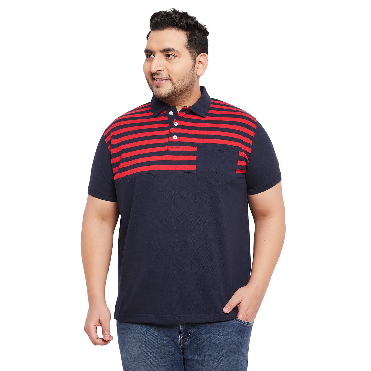 bigbanana Plus Size Men's Regular Fit Polo-picture-16