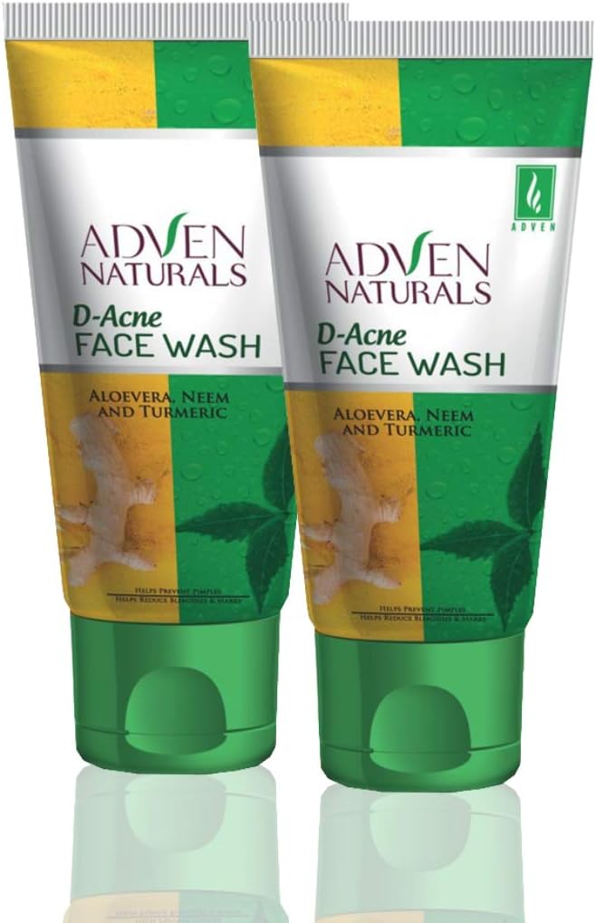 Adven Naturals D-Acne Face Wash 100GM (Pack of 2)