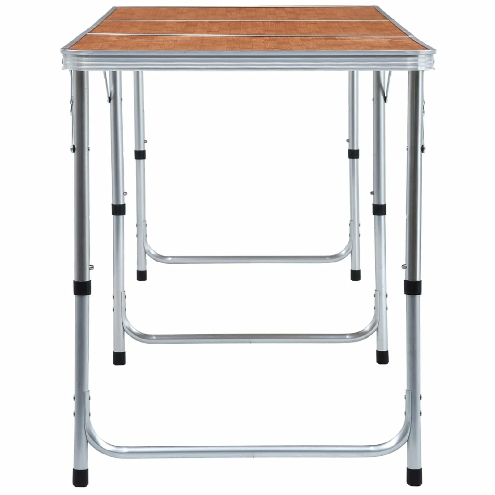 Homgoday Stół zewnętrzny, aluminiowy składany stół kempingowy 180 x 60 cm, stół zewnętrzny, stół jadalny, stół kuchenny stół zewnętrzny