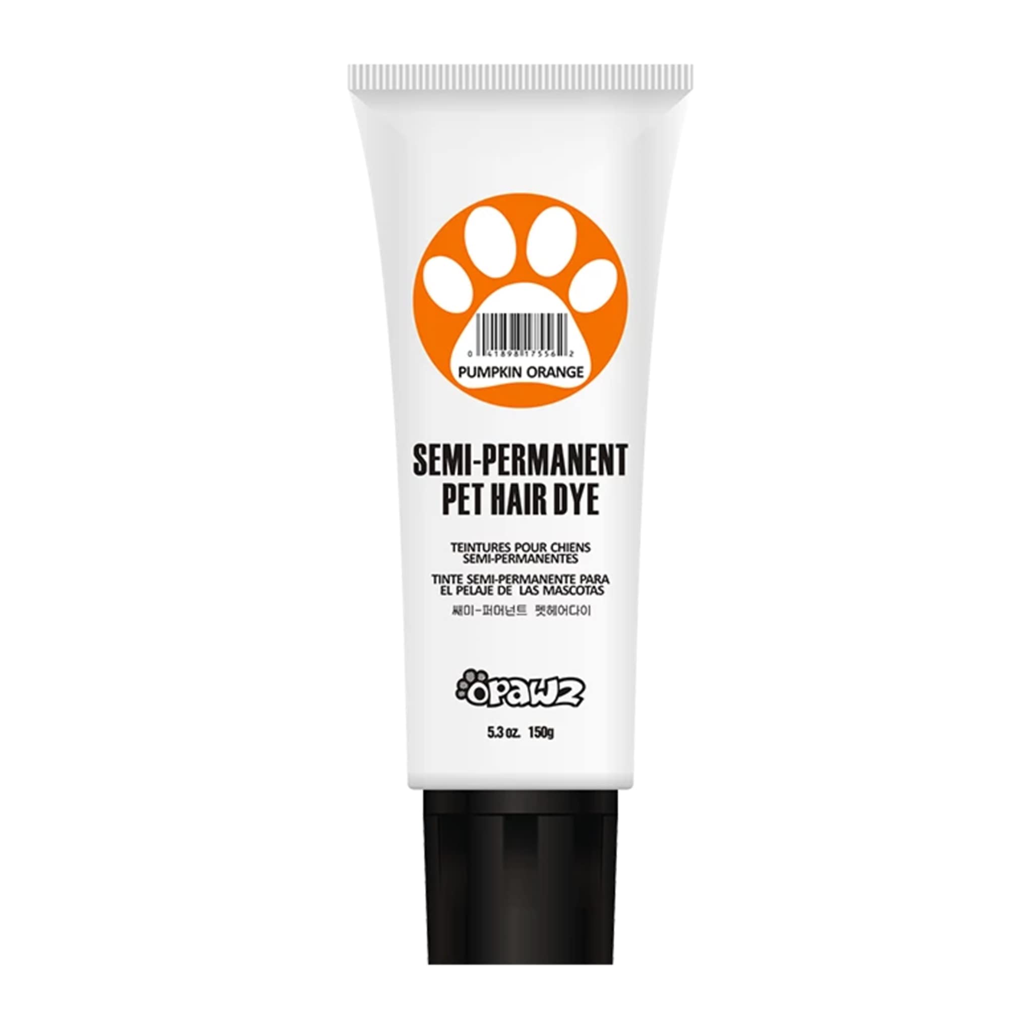 OPAWZ Semi-Permanent Dog Hair Dye, Food-Grade Pigment Dog Dye, Non-Toxic Pet Hair Dye for Dogs, Cats and All Pets, Comes with 8 Colors, Safe for Pets (150g) (Pumpkin Orange) (B0BFJT1JVX) Amazon Price History, Amazon Price Tracker