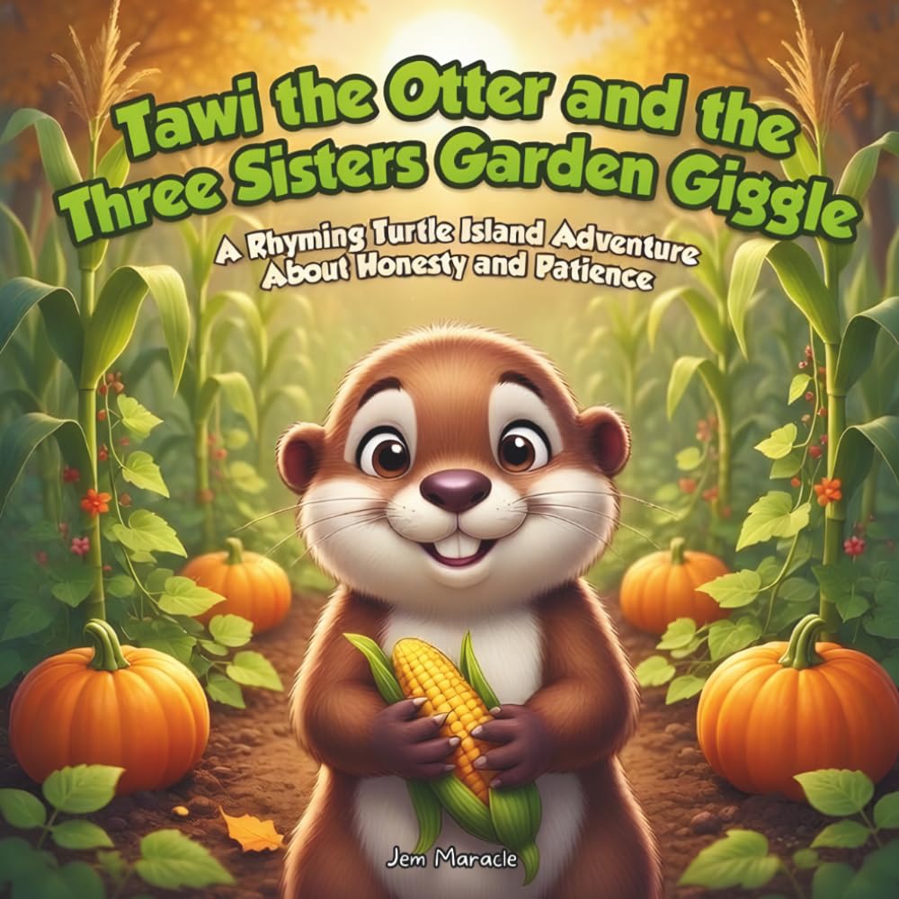 Tawi the Otter and the Three Sisters Garden Giggle: A Rhyming Turtle Island Adventure About Honesty and Patience: 4 (Tawi’s Turtle Island Adventures)