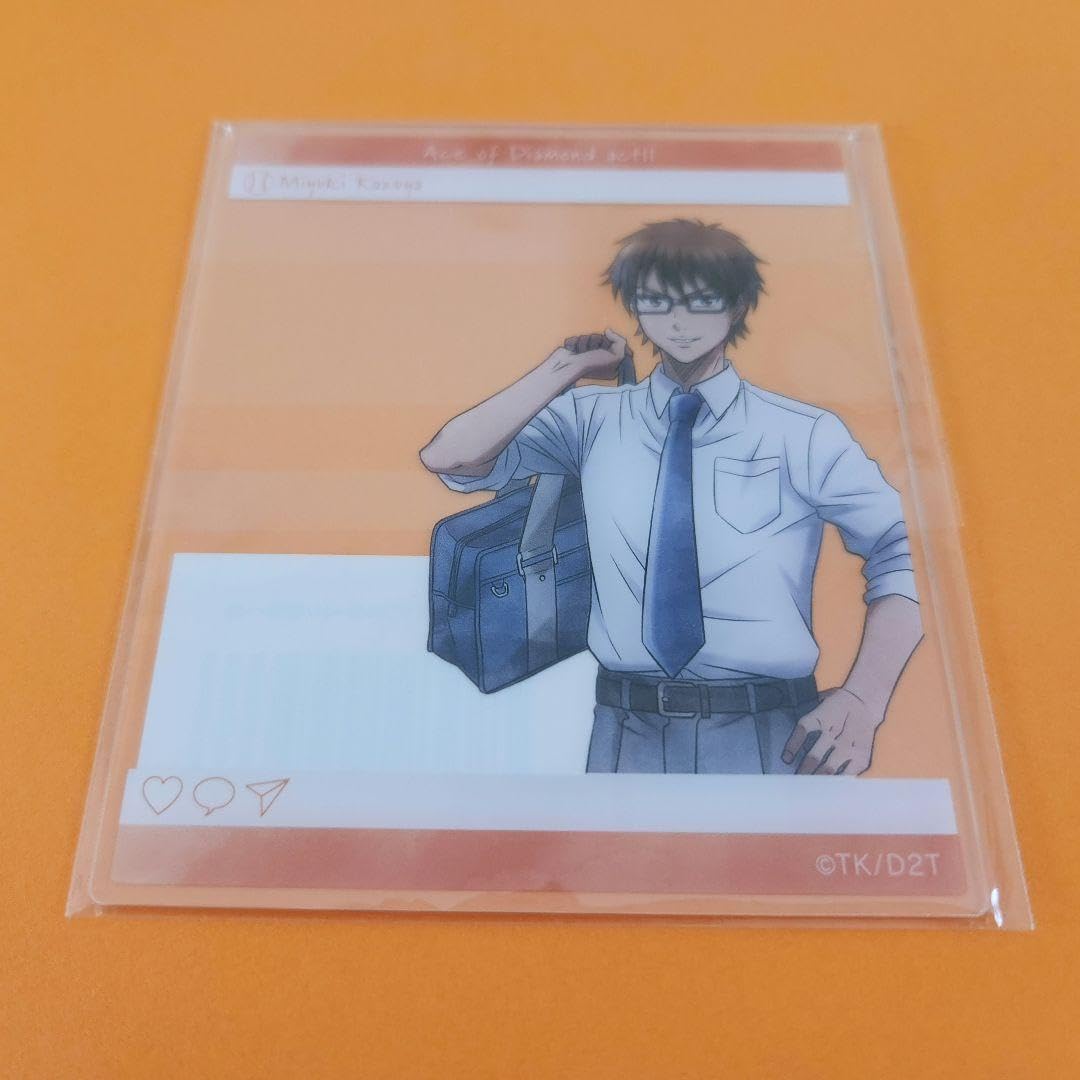 Amazon.co.jp: WEBくじ ダイヤのA actⅡ SNS風 アクリルカード