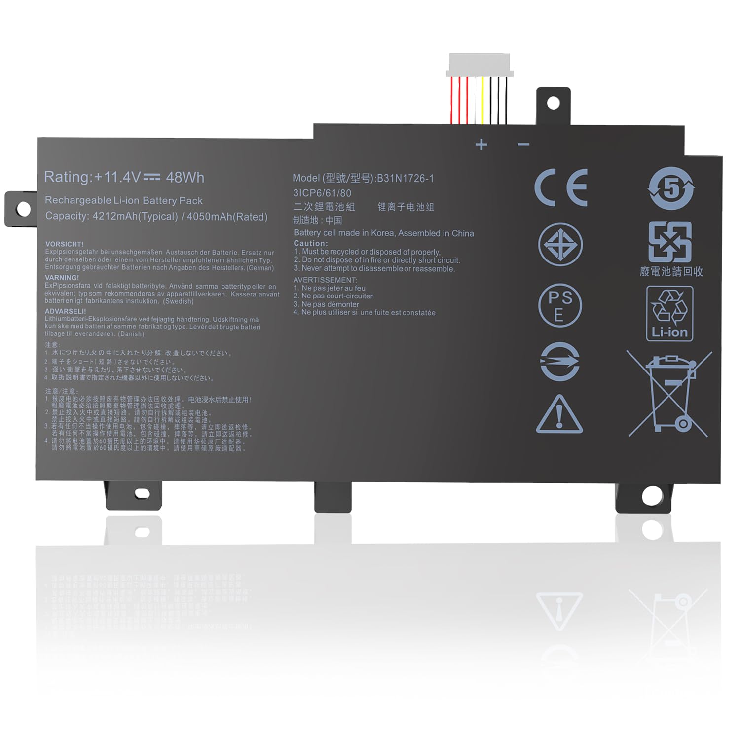 Amazon.co.jp: HASESS B31N1726 バッテリー 交換用バッテリー ASUS TUF